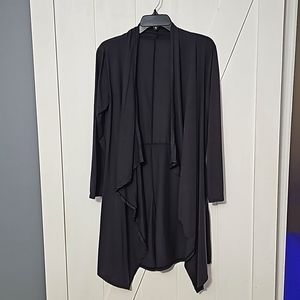 Charcoal gray cardigan